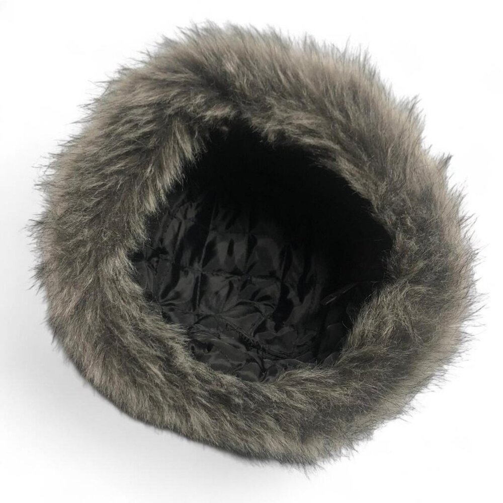 Vtg Rabbit Fur Hat - Picture 5 of 8